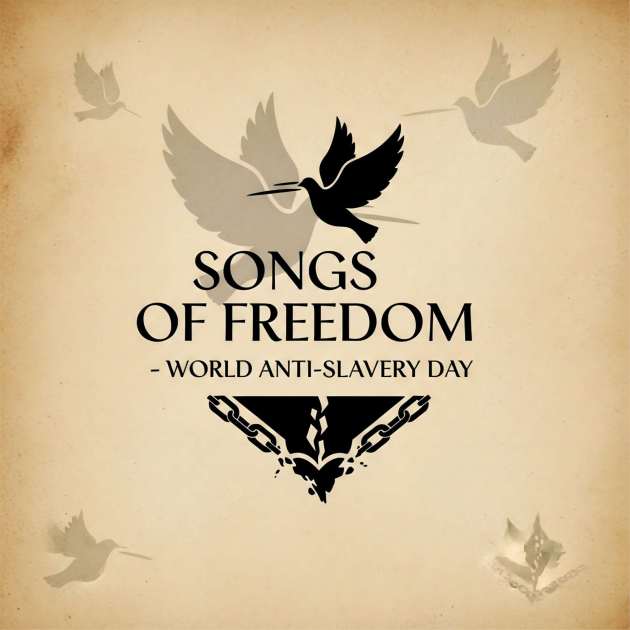 Songs of Freedom – World Anti-slavery Day
